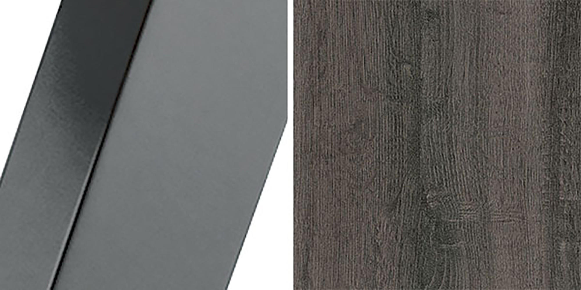 Thumbnail - Feldmann-Wohnen Esstisch, Anthrazit, Holz, Rund,Rund, Säule, 100x76x100 cm, Esszimmer, Tische, Esstische