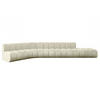 ECKSOFA modulares Sofa Brilo-L2 - 471x174x70 cm Beige - Beige, Holzwerkstoff/Textil (471/174cm) - ALTDECOR