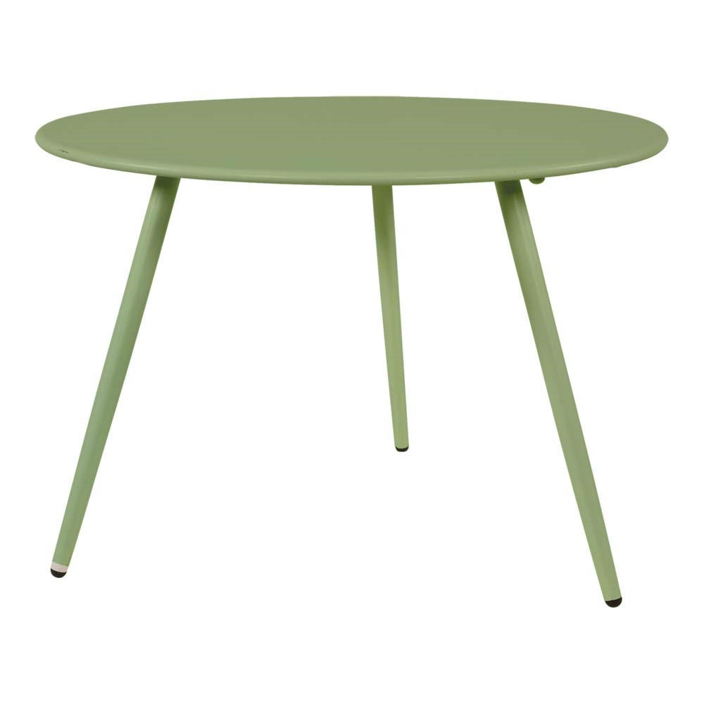 BEISTELLTISCH Rafael - Grün - 60/60/41 cm - Grün, Metall (60/60/41cm) - Lesli Living