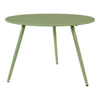 BEISTELLTISCH Rafael - Grün - 60/60/41 cm - Grün, Metall (60/60/41cm) - Lesli Living