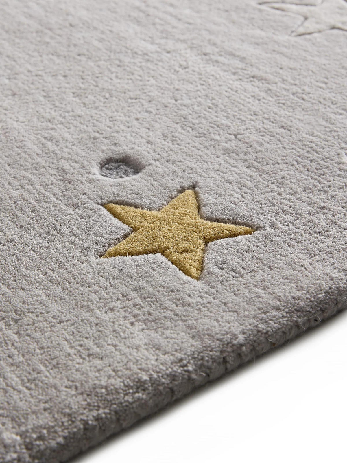 KINDERTEPPICH Alex Grau 120/170 cm - Grau, Naturmaterialien/Textil (120/170cm) - benuta