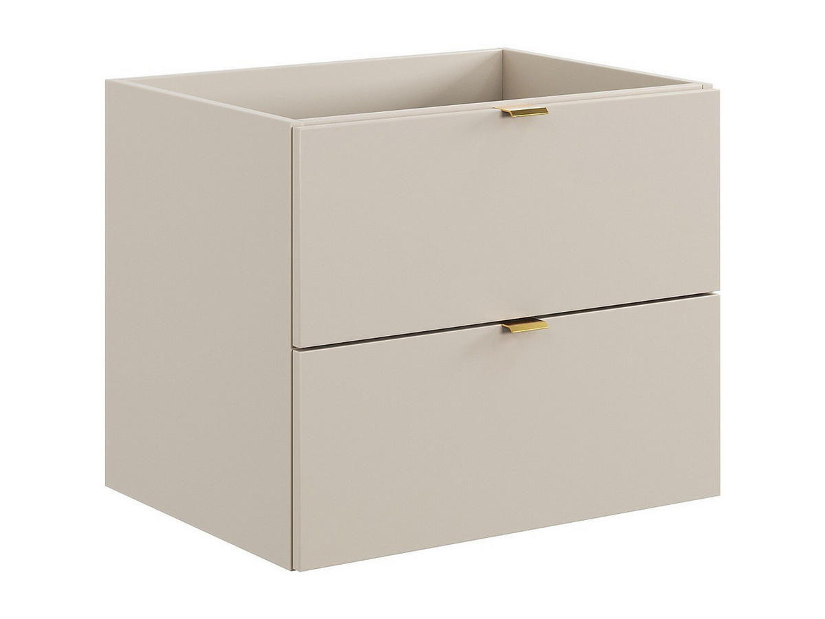 WASCHBECKENUNTERSCHRANK - 60 cm x 46 cm - holz - beige Lavena - Beige, Holz (60/50/46cm) - Vente-Unique