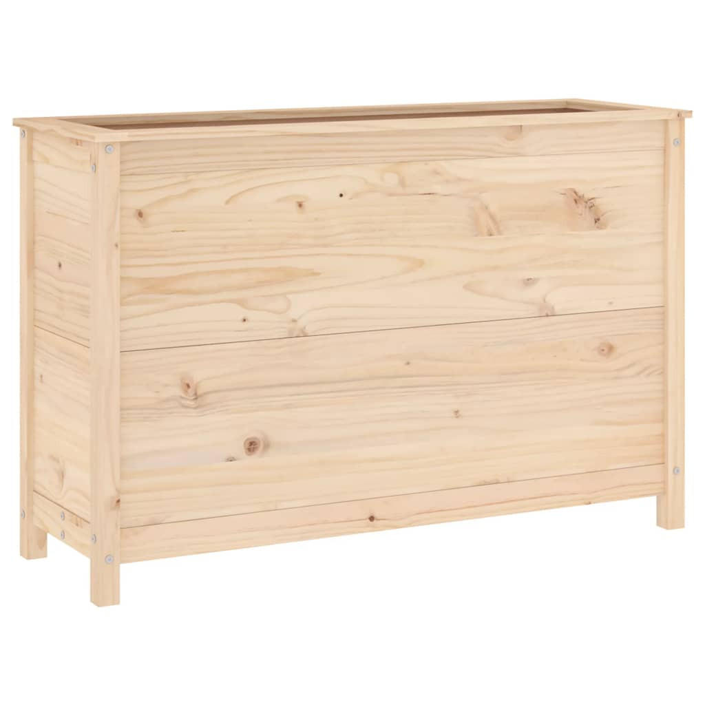 HOCHBEET 119,5x40x78 cm Massivholz Kiefer - Braun, Holz (40/78/119.5cm) - furnicato