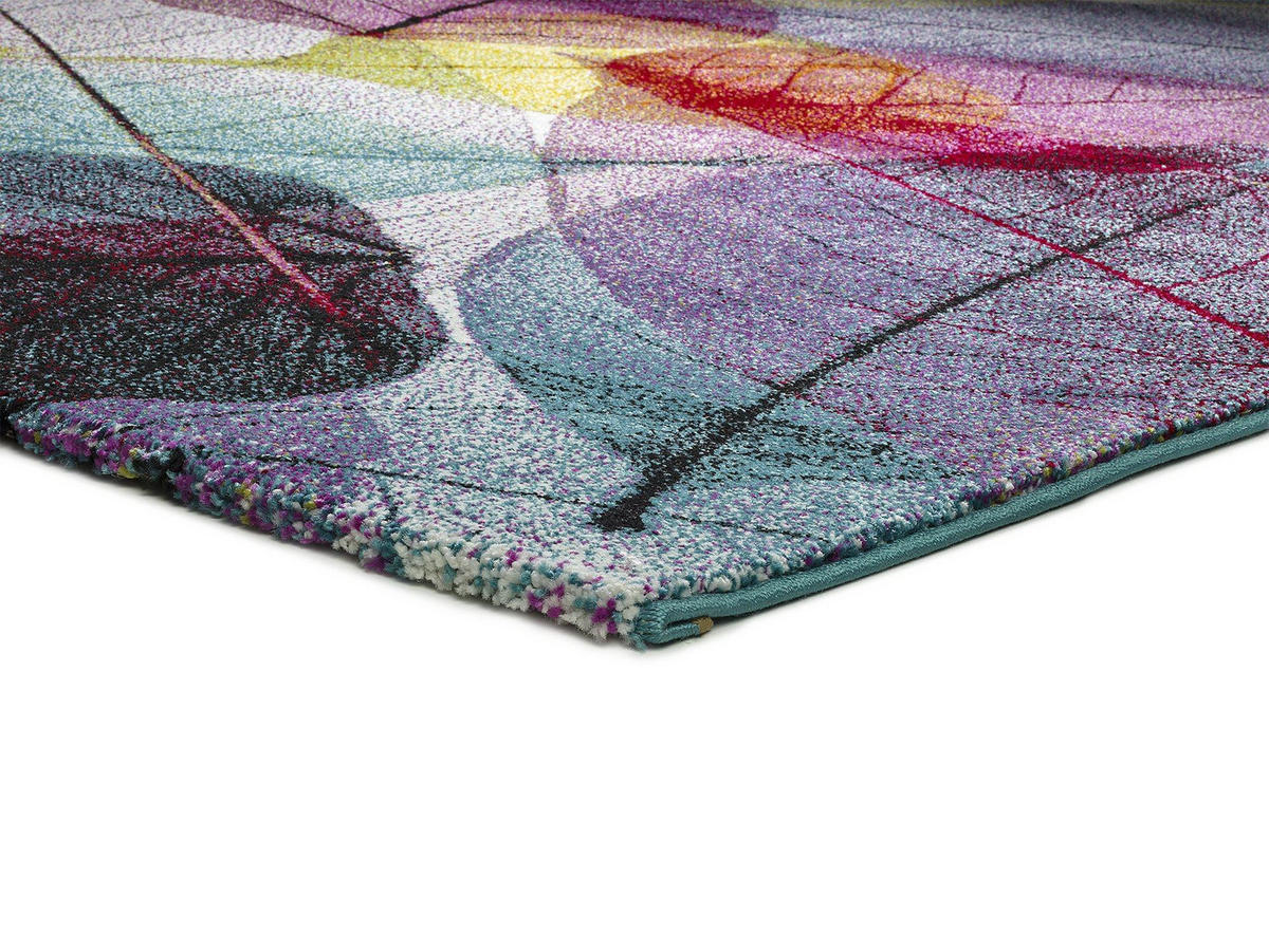 WEBTEPPICH Mehrfarbig Colors 120/170 cm - Multicolor, Naturmaterialien/Textil (120/170cm) - Atticgo