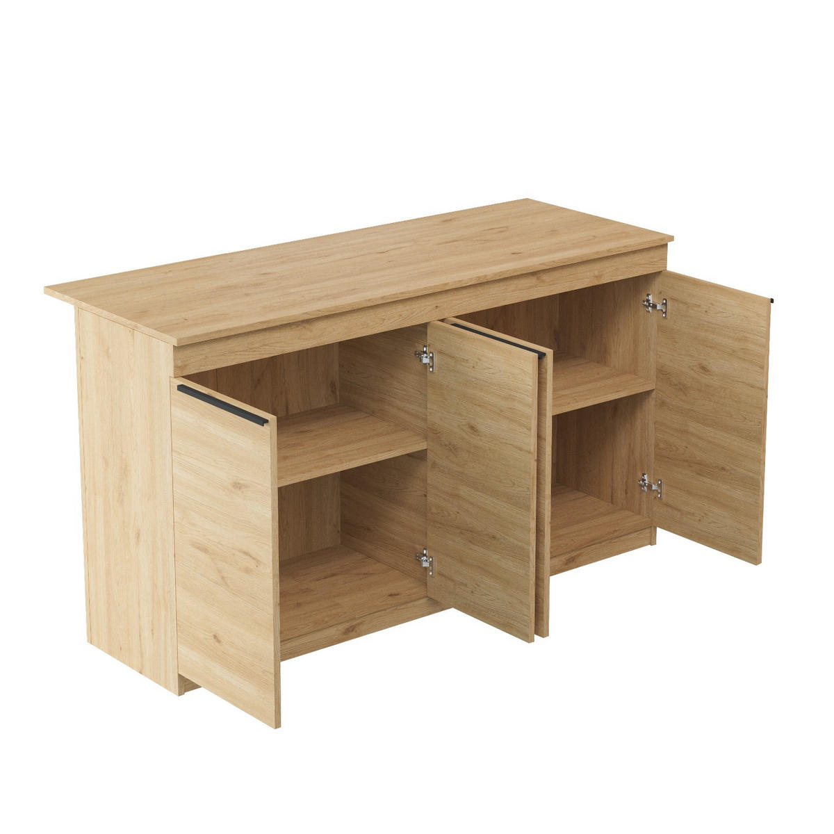 ESSTISCH lark Braun - Braun, Holz (160/60/90cm) - Habitat Garten