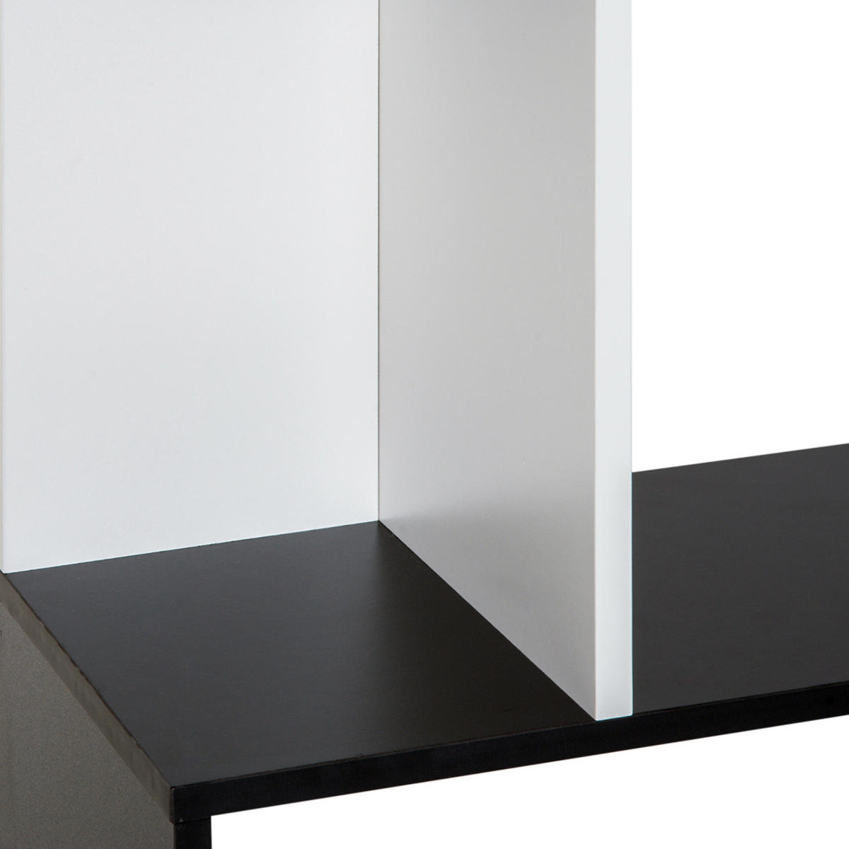 REGAL DE-15476 5 Ebenen, 60/24/148 cm Schwarz - Schwarz, Holzwerkstoff (60/148/24cm) - ComfortXL