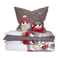 BETTWÄSCHESET Olsona - Feinbiber - 2-teilig - 135 x 200 cm - Grau - Grau, Textil (135/200cm) - SCHIESSER