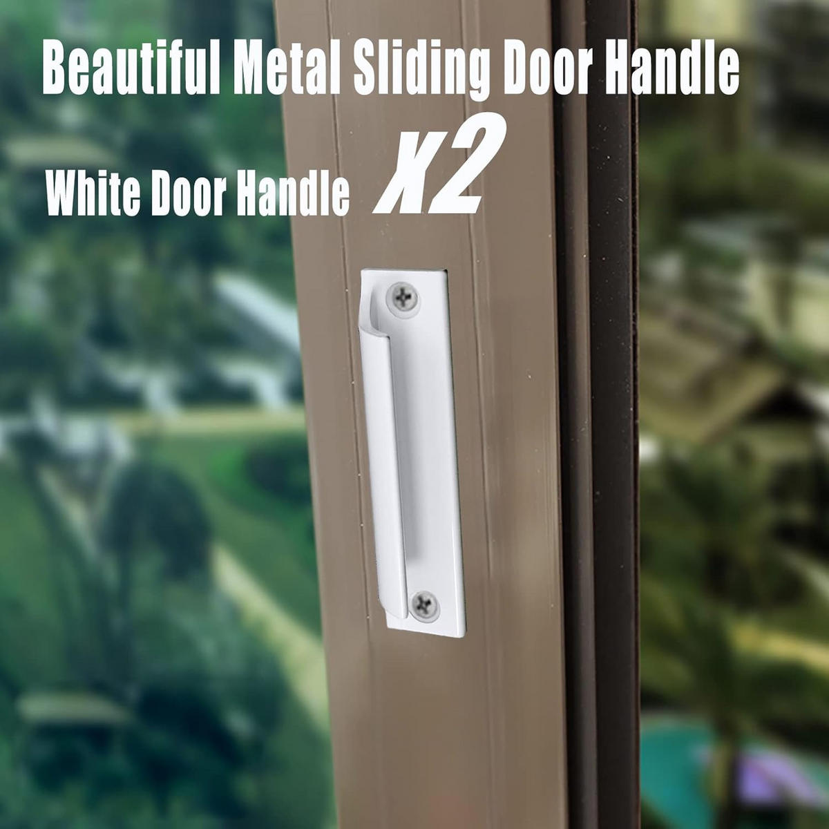 MÖBELGRIFF Weiß 2er-Set - Weiß, Metall (2/2/9cm)