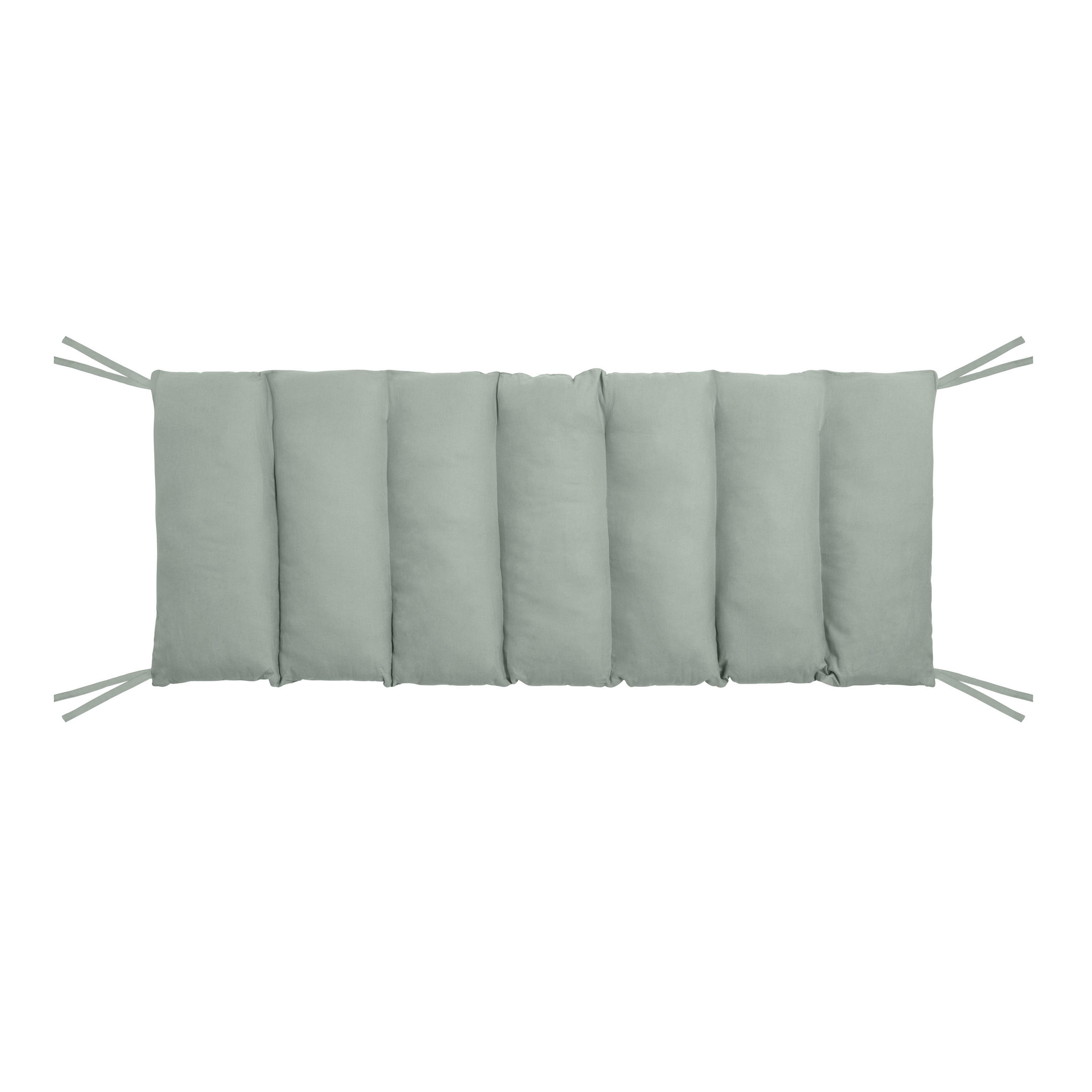 LEINEN-MATRATZE für Spielbogen türkis FIT ARCH CUSHION - Hellblau, Textil (60/7/160cm) - RNT By Really Nice Things