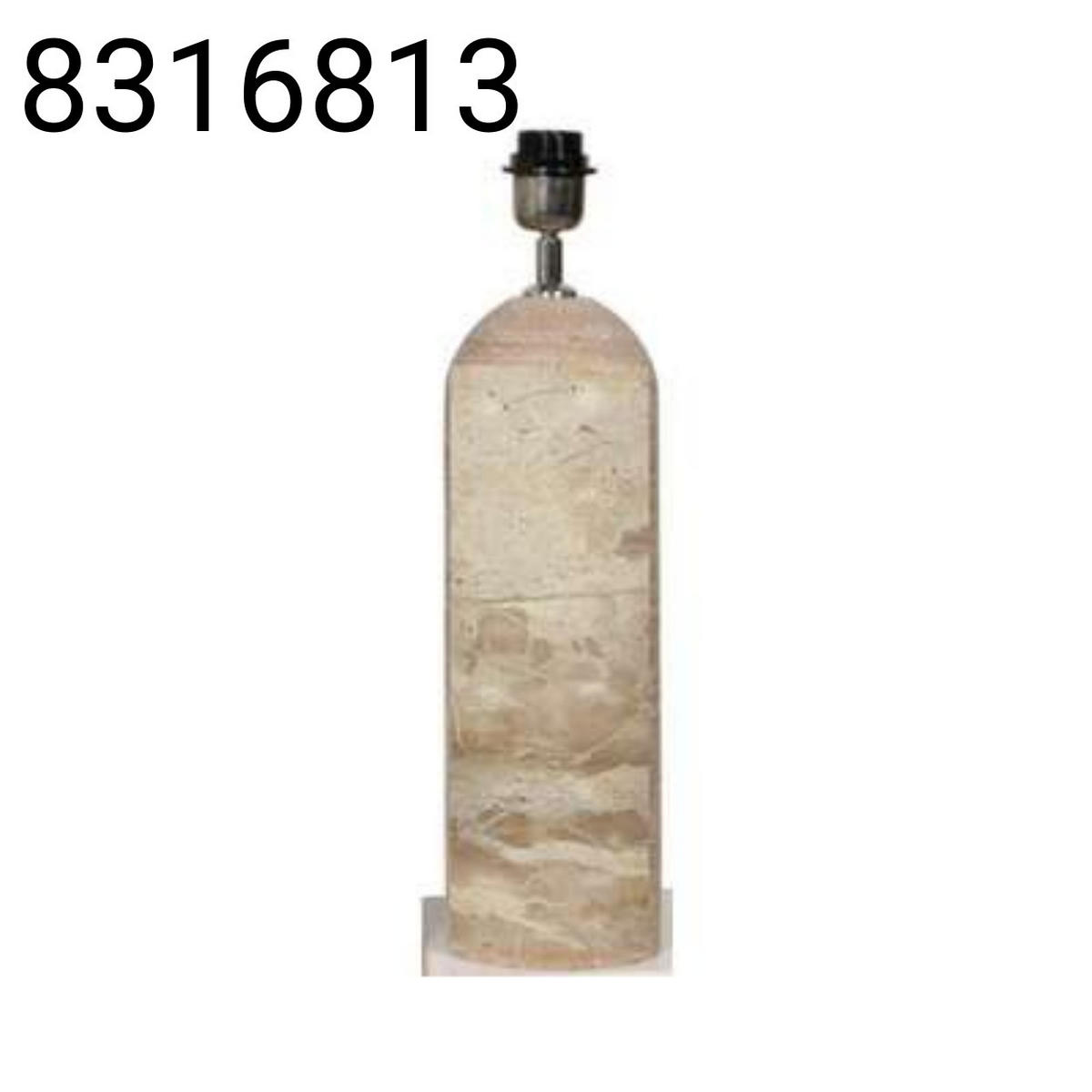 LAMPENFUSS Maliki - Braun - 9/9/28 cm - Braun, Stein (9/9/28cm) - Light & Living