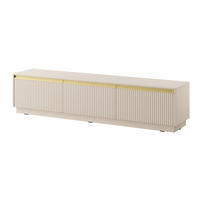 TV-LOWBOARD ROYAL Beige, Gold 180x39x42 cm - Beige/Goldfarben, Holzwerkstoff (180/42/39cm) - FURNLUX