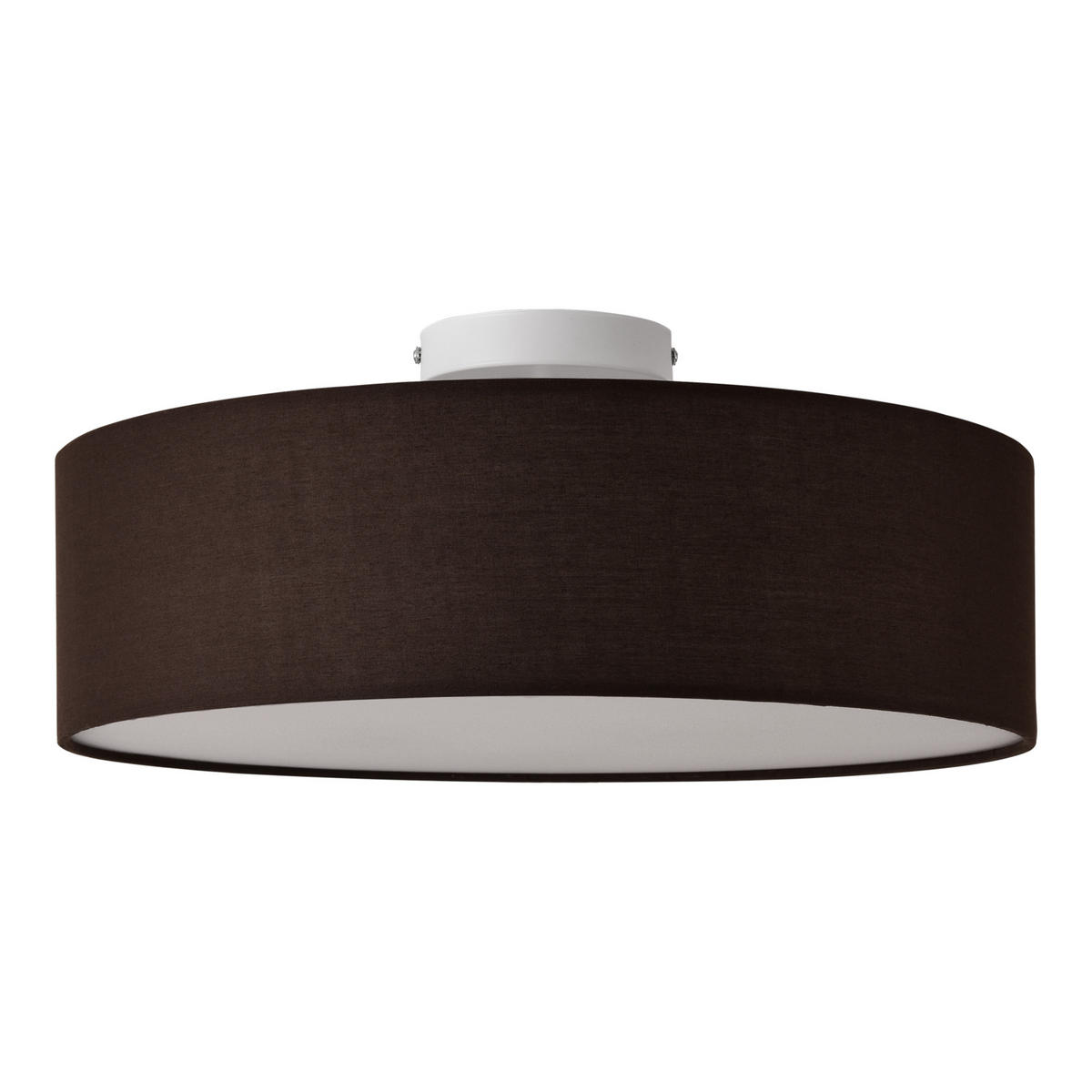 DECKENLEUCHTE Omaha - Braun, Kunststoff (45/45/17cm) - lux.pro