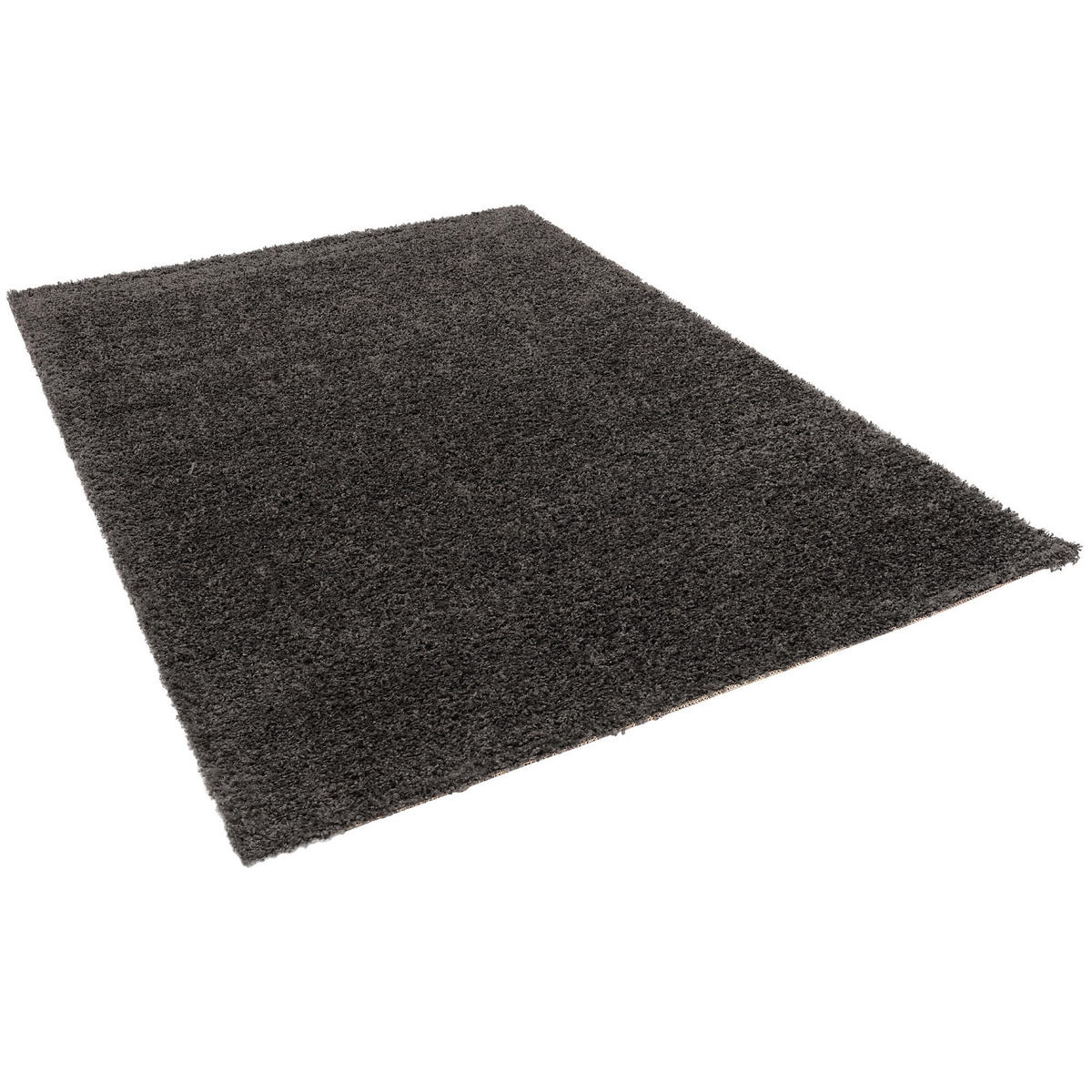 HOCHFLOR LANGFLOR SHAGGY TEPPICH FLUFFY - Anthrazit, Textil (160/230cm) - Pergamon