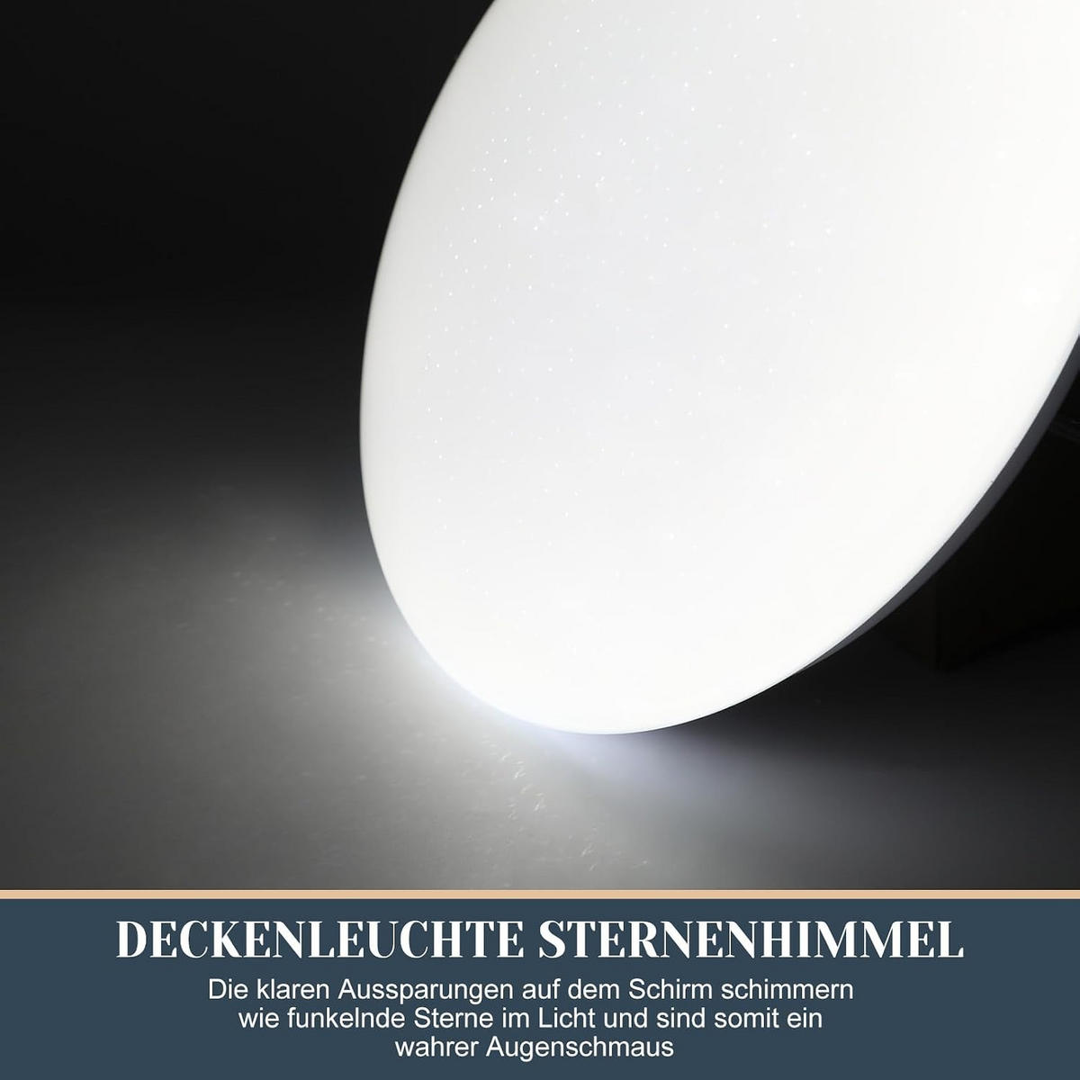 LED-DECKENLEUCHTE Grimmshainbach 25.2/6.2/25.2 cm - Weiß, Kunststoff (25.2/25.2/6.2cm) - ZMH
