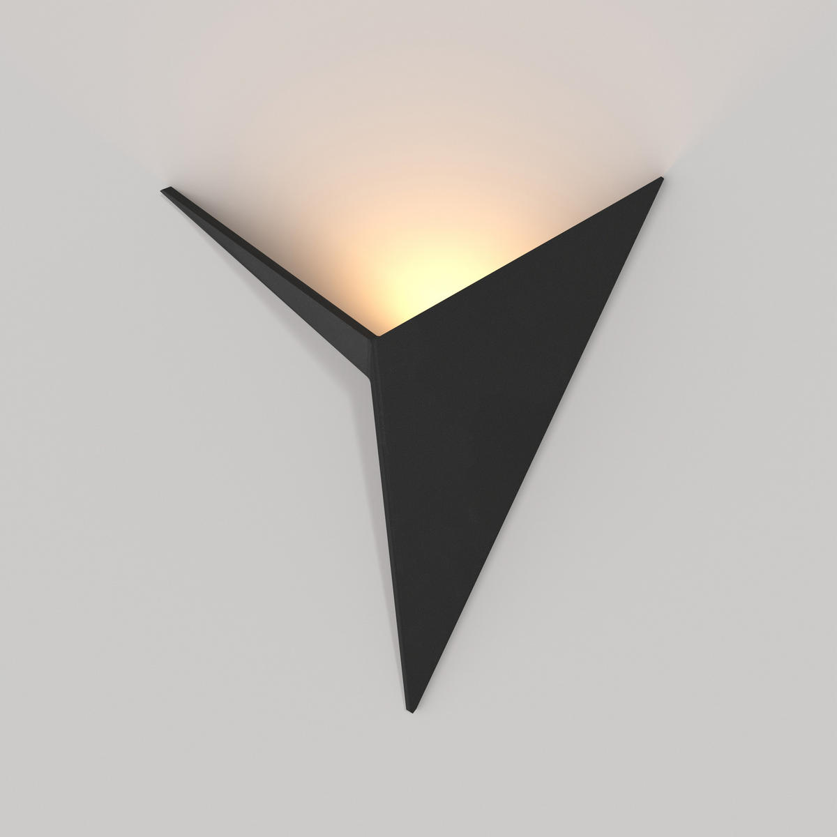 WANDLEUCHTE Trame - Schwarz - 24.8/7.5/20.5 cm - Schwarz, Metall (7.5/20.5/24.8cm) - Maytoni