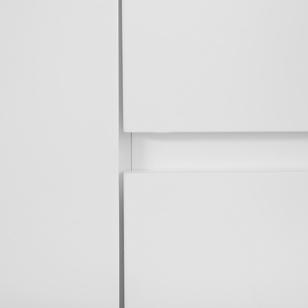 SKŘÍŇ Sideboard Bílá Marlin - bílá, kompozitní dřevo (110/75/40cm) - Beliani