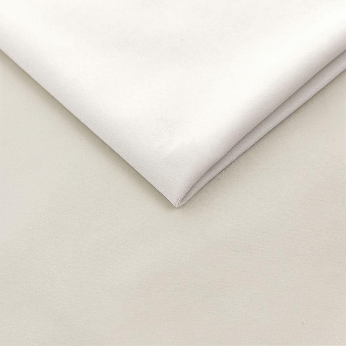 BOXBETT Jodan 140/200 cm Creme im Magic Velvet Stoff - Creme/Schwarz, Holz/Holzwerkstoff (140/200cm) - AltaBeds