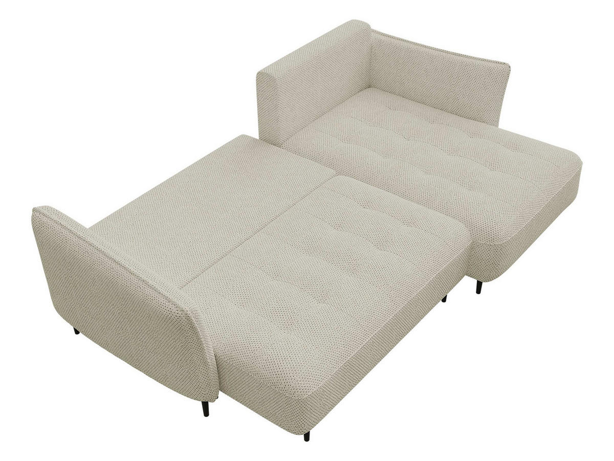 ECKSOFA Bari, Seite: Rechts - Dunkelgrau/Schwarz, Holz/Textil (276/158cm) - MIRJAN24