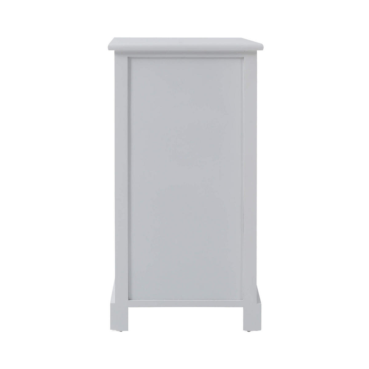 KOMMODE Weiß 27/37/69 cm - Weiß, Holzwerkstoff (27/69/37cm) - Mobili Rebecca