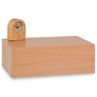 NACHTTISCH ANNE hängend - Buchefarben, Holzwerkstoff (42/14/30cm) - CARO-Möbel