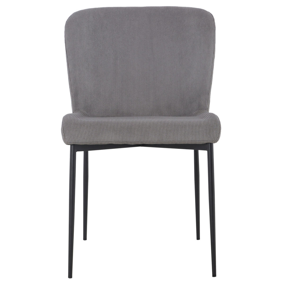 ESSZIMMERSTÜHLE 2er Set FREDDIE Grau - Grau, Textil (48/83/56cm) - SVITA