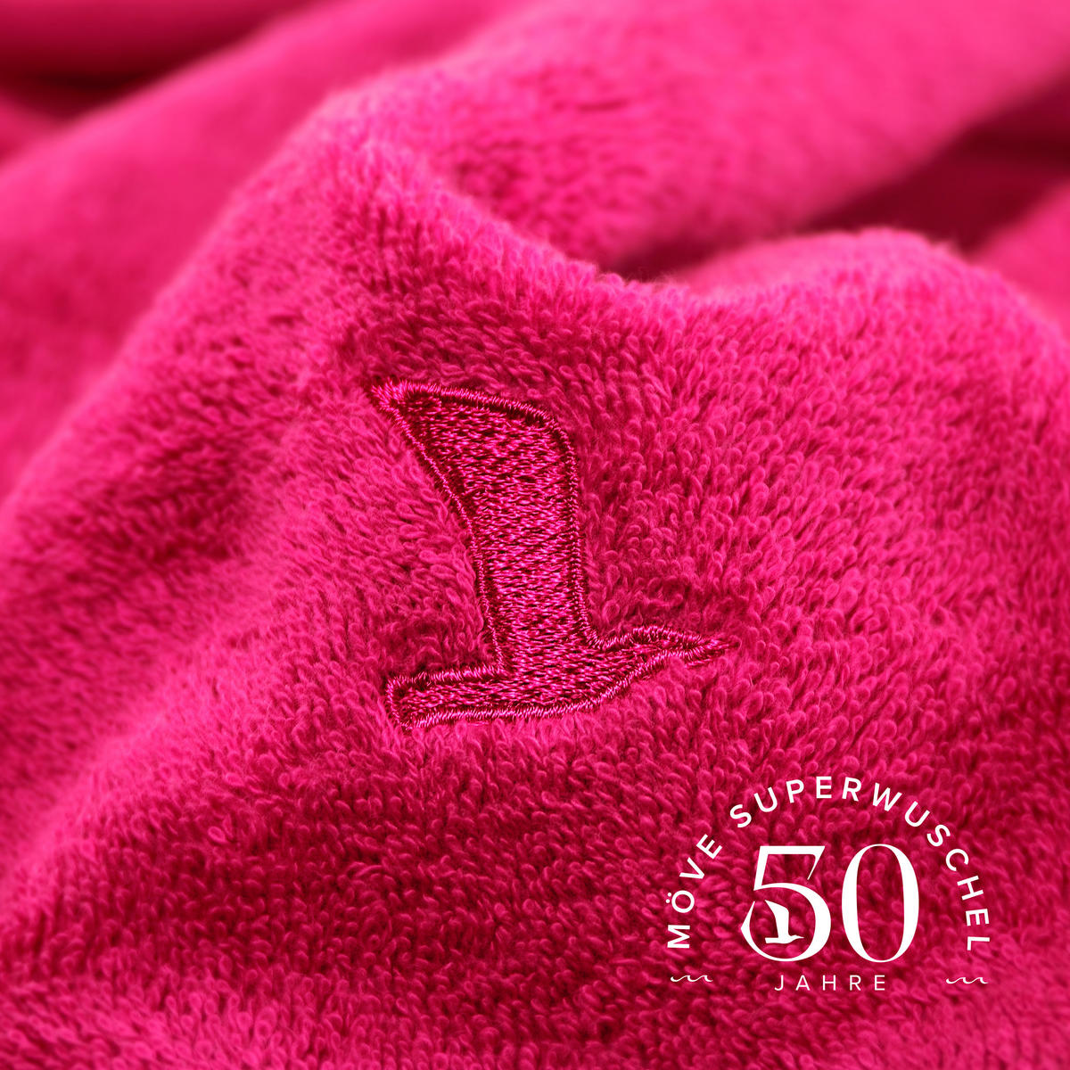 DUSCHTUCH SUPERWUSCHEL - LIMITED EDITION - Pink, Textil (80/150cm) - MÖVE