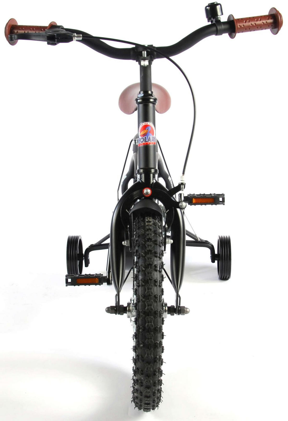 KINDERFAHRRAD Black Cruiser - Jungen - 14 Zoll - Rücktritt + Handbremse - Schwarz - Schwarz, Metall (57cm) - TPFSports