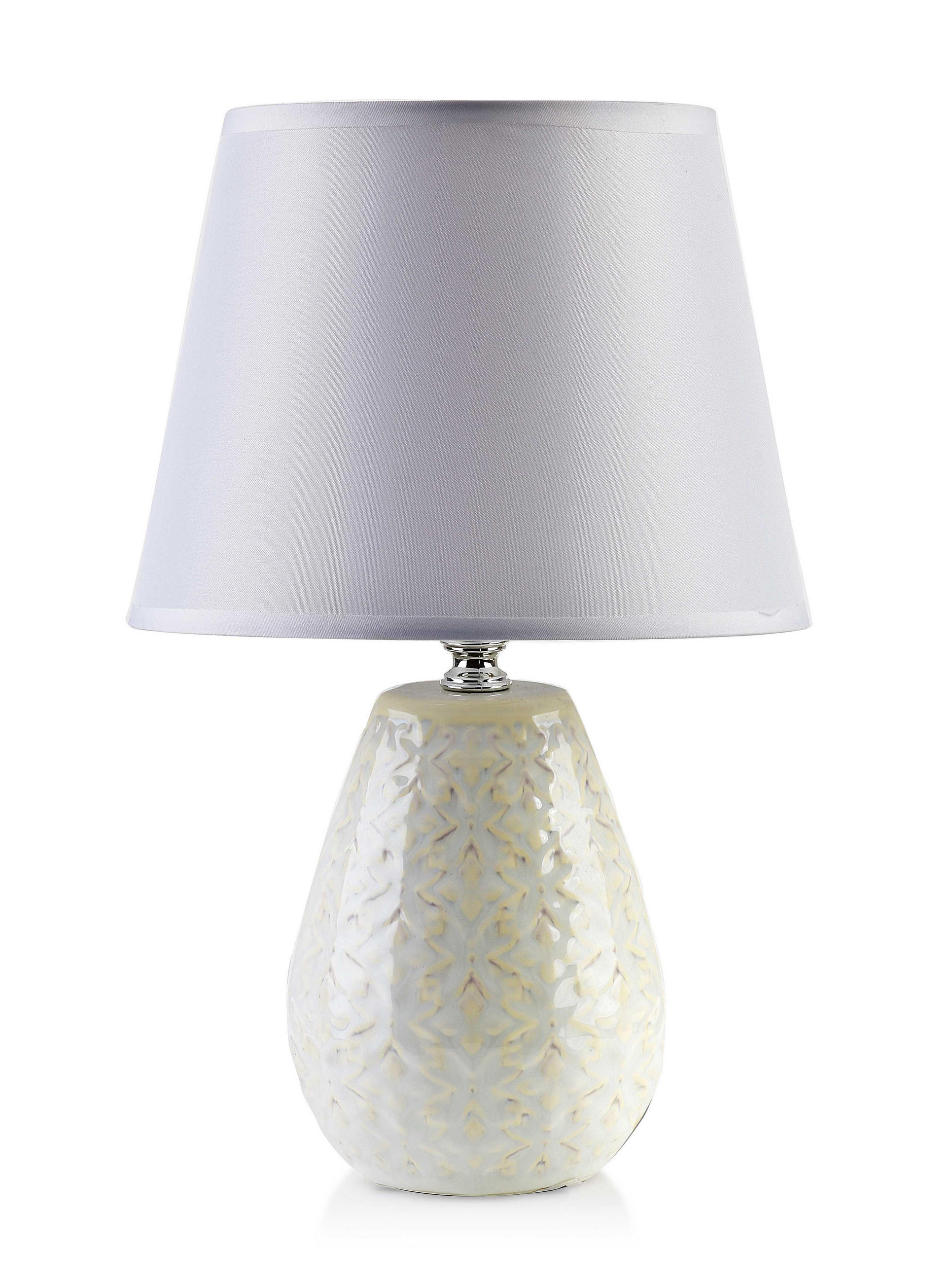 TISCHLAMPE Leti Beige 12/10/22 cm Keramik - Beige, Keramik (12/10/22cm) - Mondex