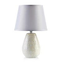 TISCHLAMPE Leti Beige 12/10/22 cm Keramik - Beige, Keramik (12/10/22cm) - Mondex