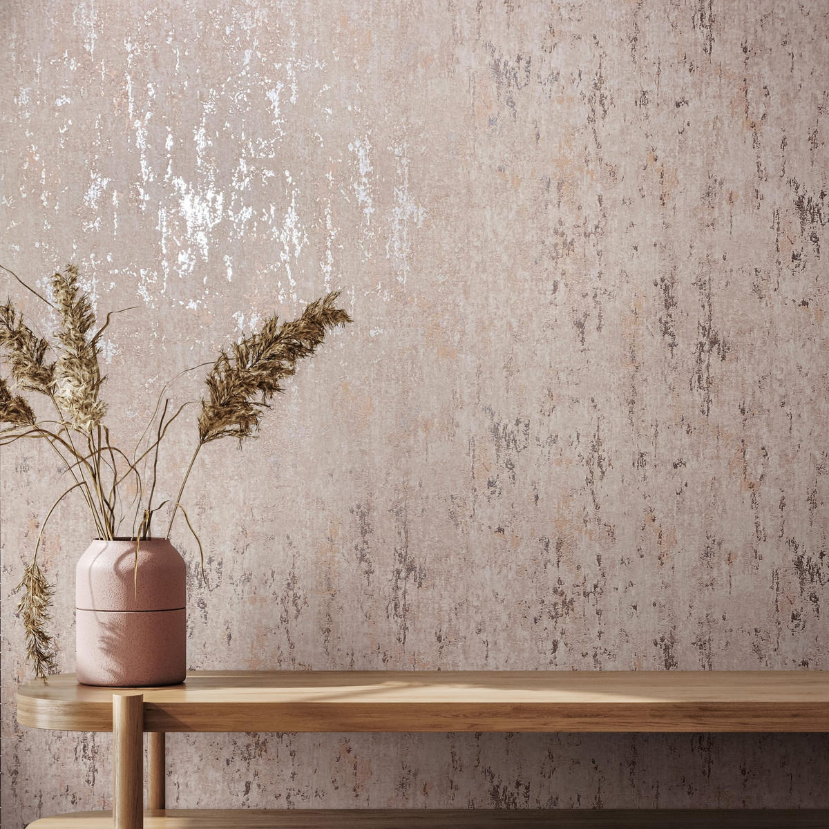 VLIESTAPETE Betonoptik Tapete beige - Beige, Papier (53/1005cm) - marburg