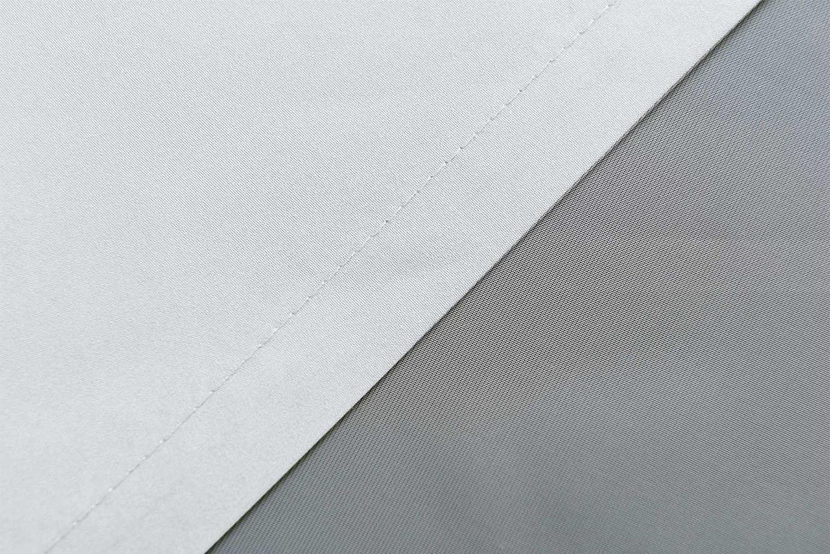 VORHANG POTSDAM HxB 245x140 cm Weiß - Weiß, Textil (140/245cm) - Gardinenbox