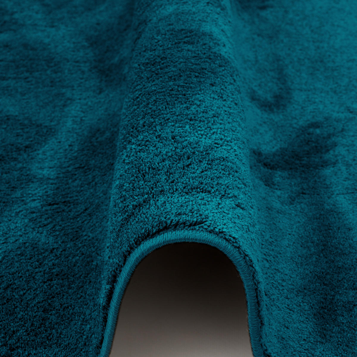 LUXUS SUPER SOFT HOCHFLOR LANGFLOR TEPPICH LÄUFER DELUXE - Petrol, Textil (80/240cm) - Snapstyle