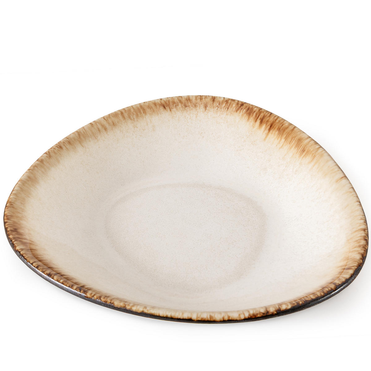 GESCHIRRSET PRIMA, 2-Personen, 4-tlg, Hellbeige - Beige, Keramik (30/2.4/28cm) - KONSIMO®