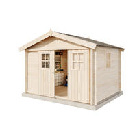 GERÄTEHAUS Holz Evere - Naturfarben, Holz (335/226/265cm) - Alpholz