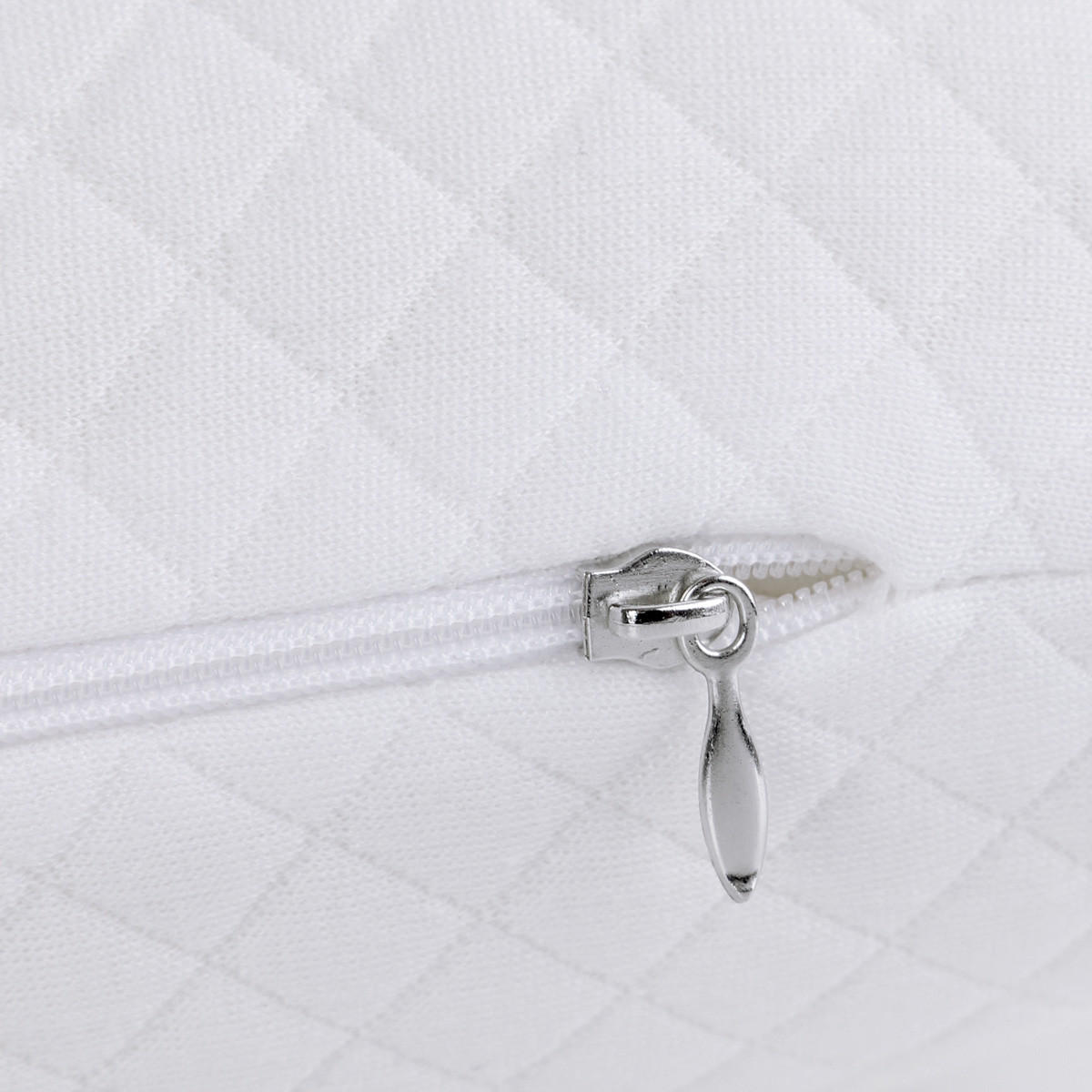KOPFKISSEN Balie weiß 55/35 cm - Weiß, Textil (55/55cm) - Homla