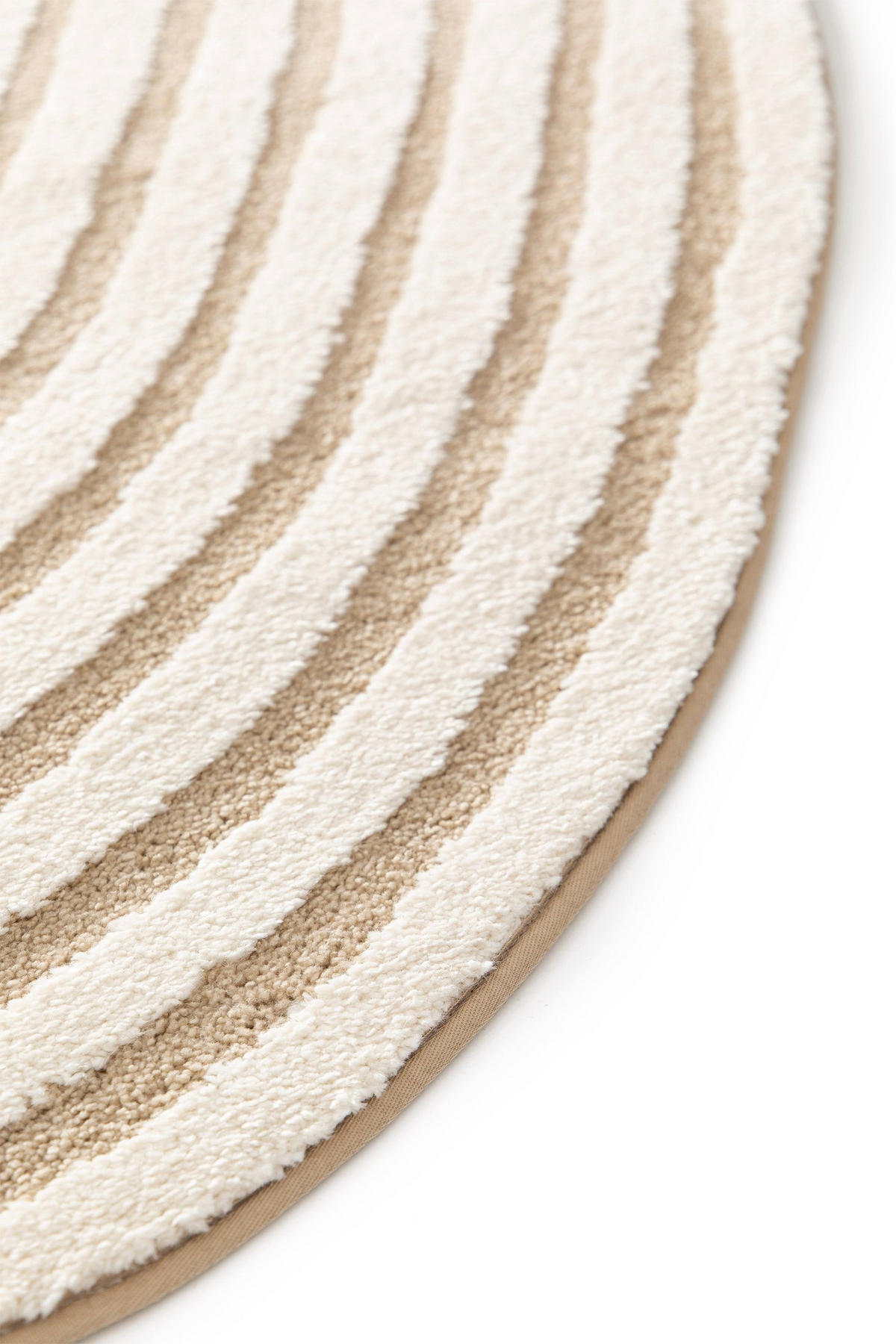 TEPPICH sehr weich mit Relief-Effekt beige - Beige, Textil (200/290cm) - AFK Living