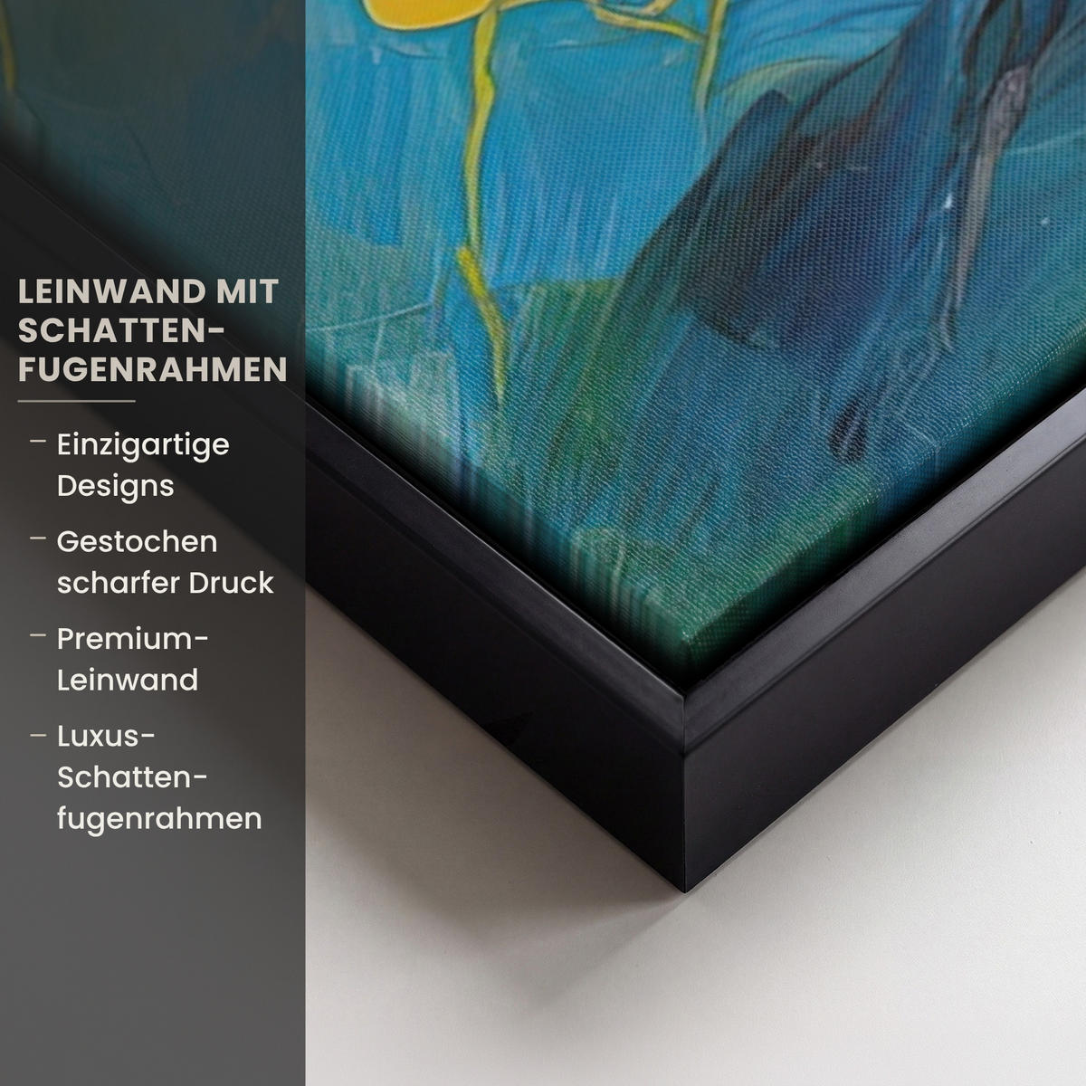 LEINWAND Bilder mit Rahmen - Ölgemälde - Kunst - Abstrakt - Farbenfroh - 40x60 - Altrosa, Textil (40/60cm) - MuchoWow