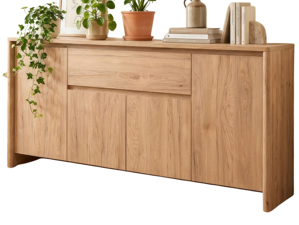 Furn.Design Sideboard Walnuss 164x85x40 cm