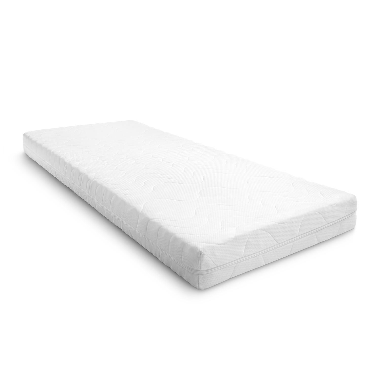 KALTSCHAUMMATRATZE Premium 100x200 cm - Weiß, Textil (100/200cm) - CloudComfort
