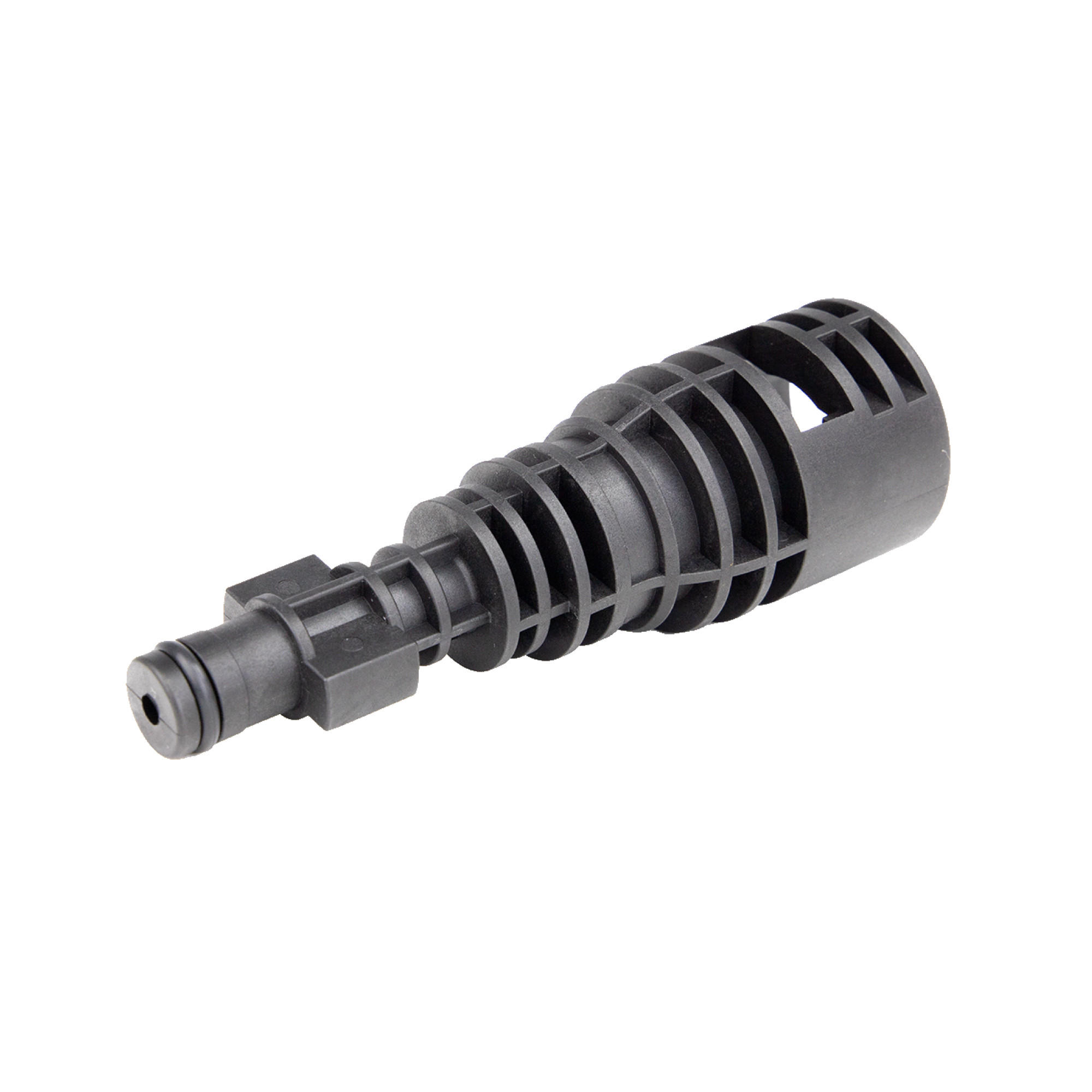 ADAPTER für Kärcher-Zubehör | passend für HPW1800CE, HPW2000CE, HPW2400CRE - Schwarz, Kunststoff (3.6/3.6/12cm) - HYUNDAI