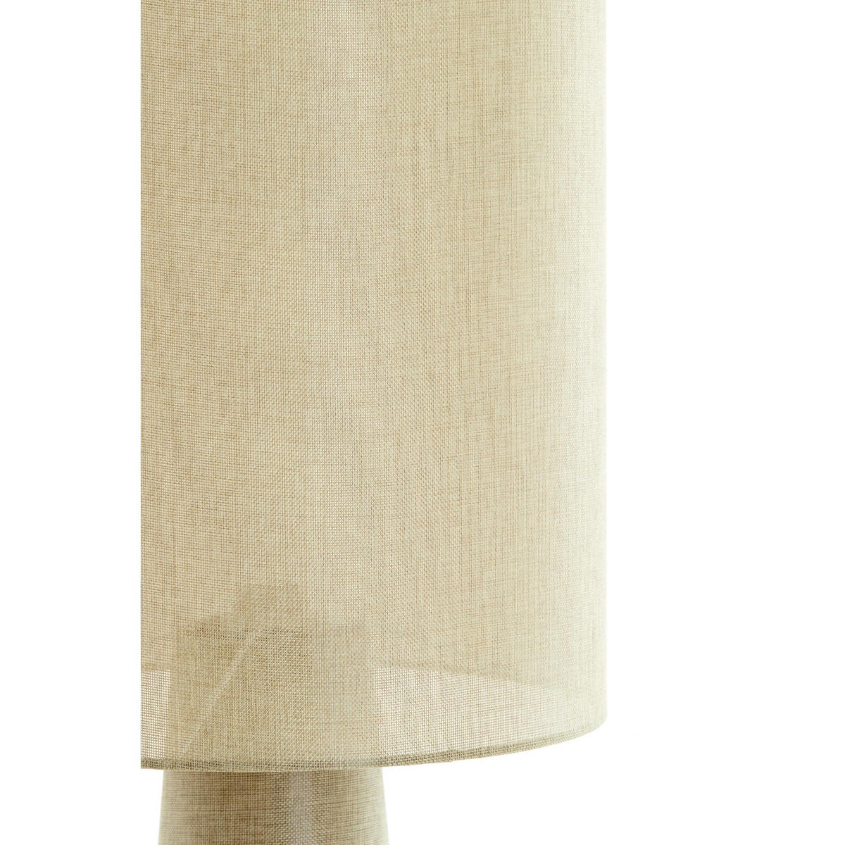 STEHLEUCHTE Micky Grün Ø38/180 cm - Beige/Grün, Textil (38/38/180cm) - Light & Living