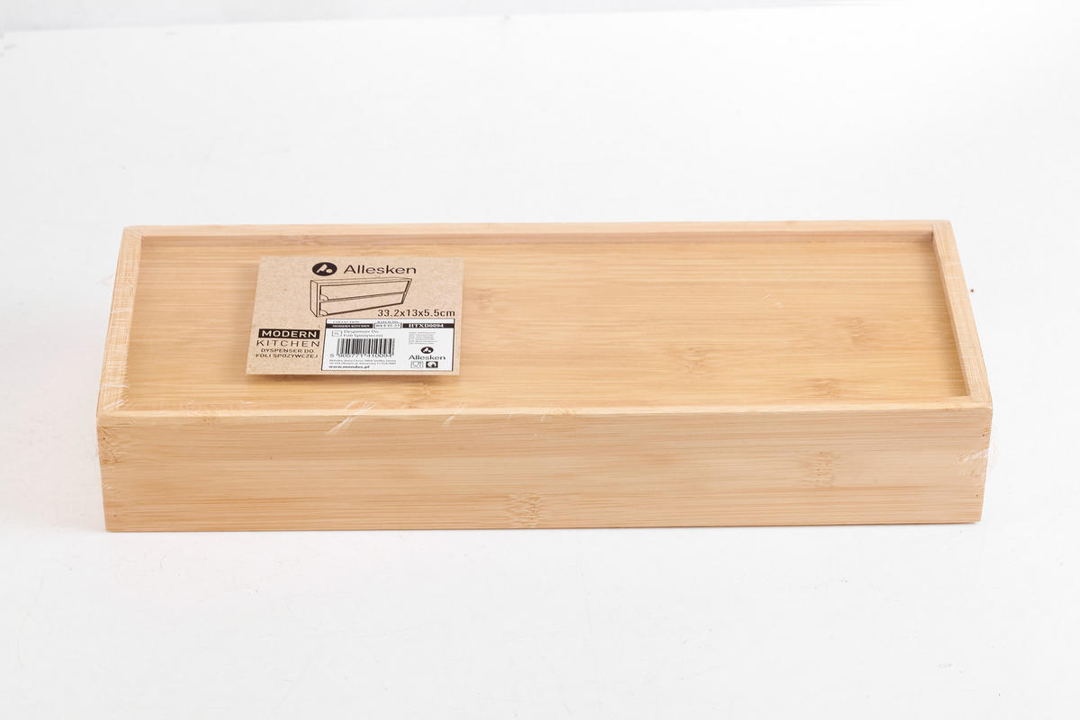 FOLIENSPENDER Modern Kitchen Naturfarbe 33.2/13/5.5 cm Holz - Naturfarben, Holz (13/5.5/33.2cm) - Mondex
