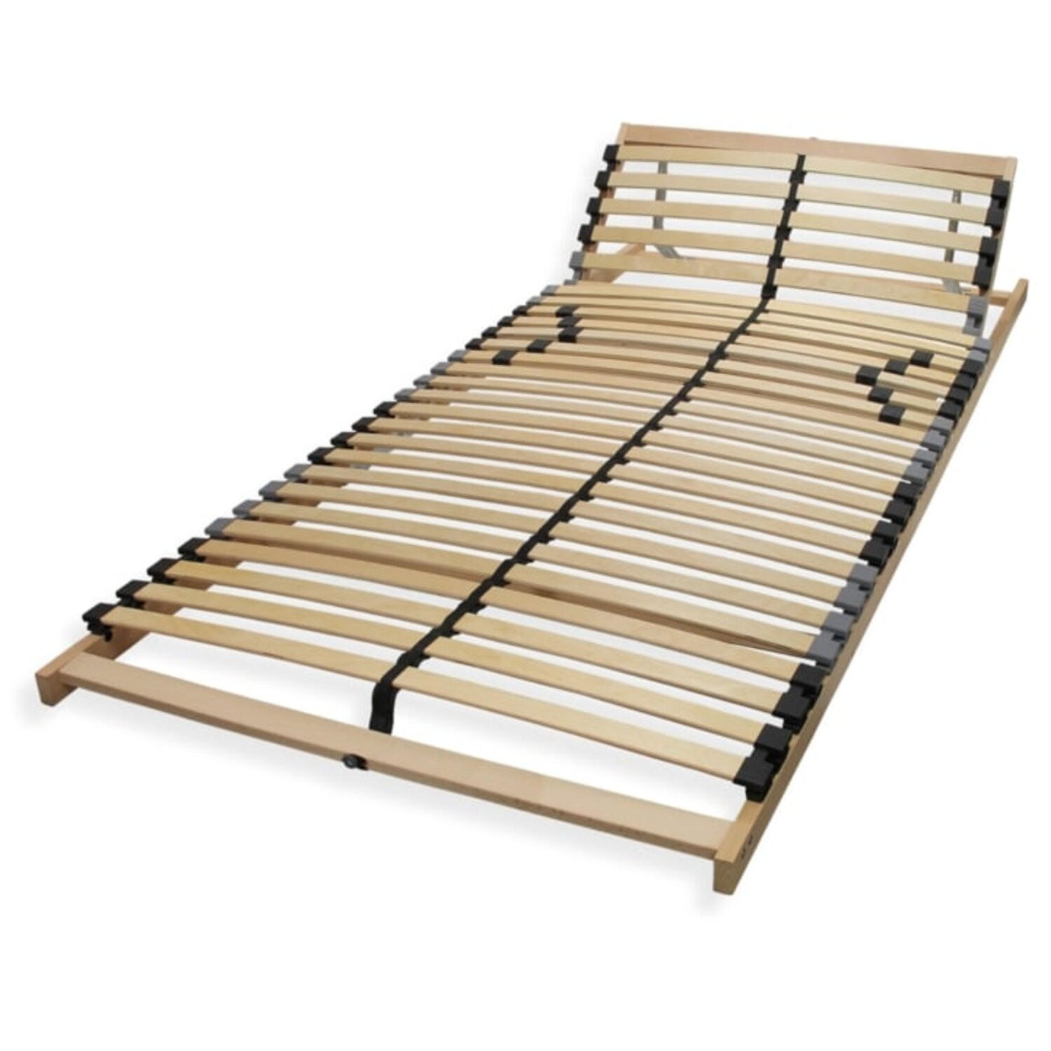 LATTENROST verstellbar, Buche, 90x190 cm - Buchefarben/Braun, Holz (90/190cm) - Sleepneo