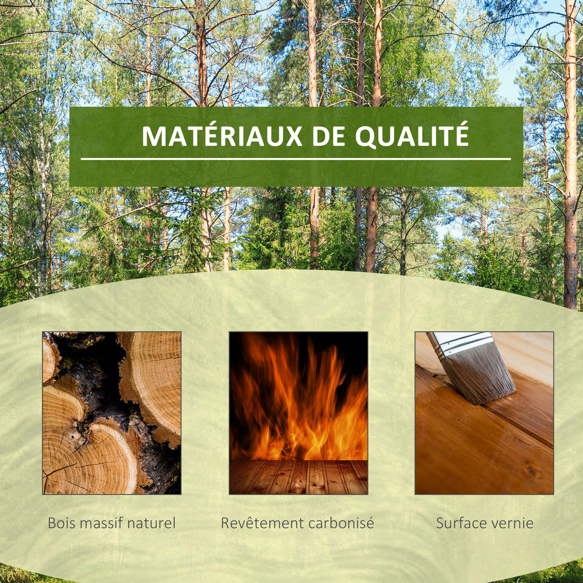BLUMENTREPPE DE-12107 5-stufig mit kleinen Barrieren, 60/30/130 cm Natur - Naturfarben, Holz (30/130/60cm) - ComfortXL