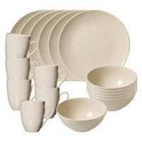 FRÜHSTÜCKS-SET Cecina Beige 18er Set - Beige, Keramik (1/1/1cm) - Ritzenhoff Breker