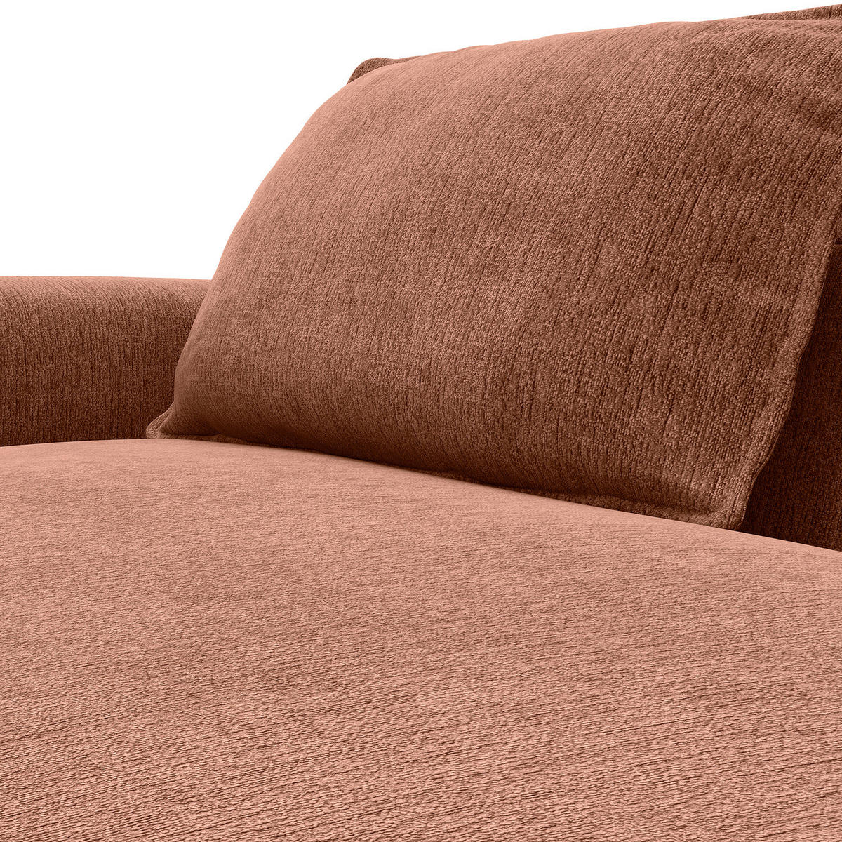 2,5-SITZER SOFA - Beige, Textil (217/82/156cm) - home24