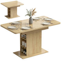 ESSTISCH Oryven 130/70/75 cm - Braun, Holz (130/70/75cm) - ZMH