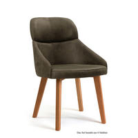 ESSZIMMERSTUHL (6er-Set) Dasya 52x82x63 Eiche geölt/Khaki - Dunkelgrün/Eichefarben, Kunststoff (63/82/52cm) - 58aufmkessel