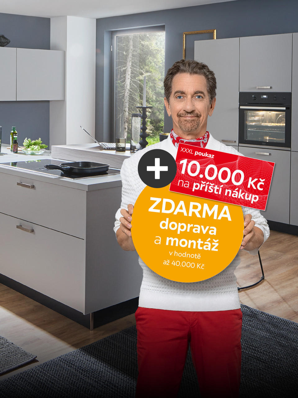 Sleva 55 % na plánované kuchyně značek Novel, Celina, Dieter Knoll + 10 000 Kč příští nákup