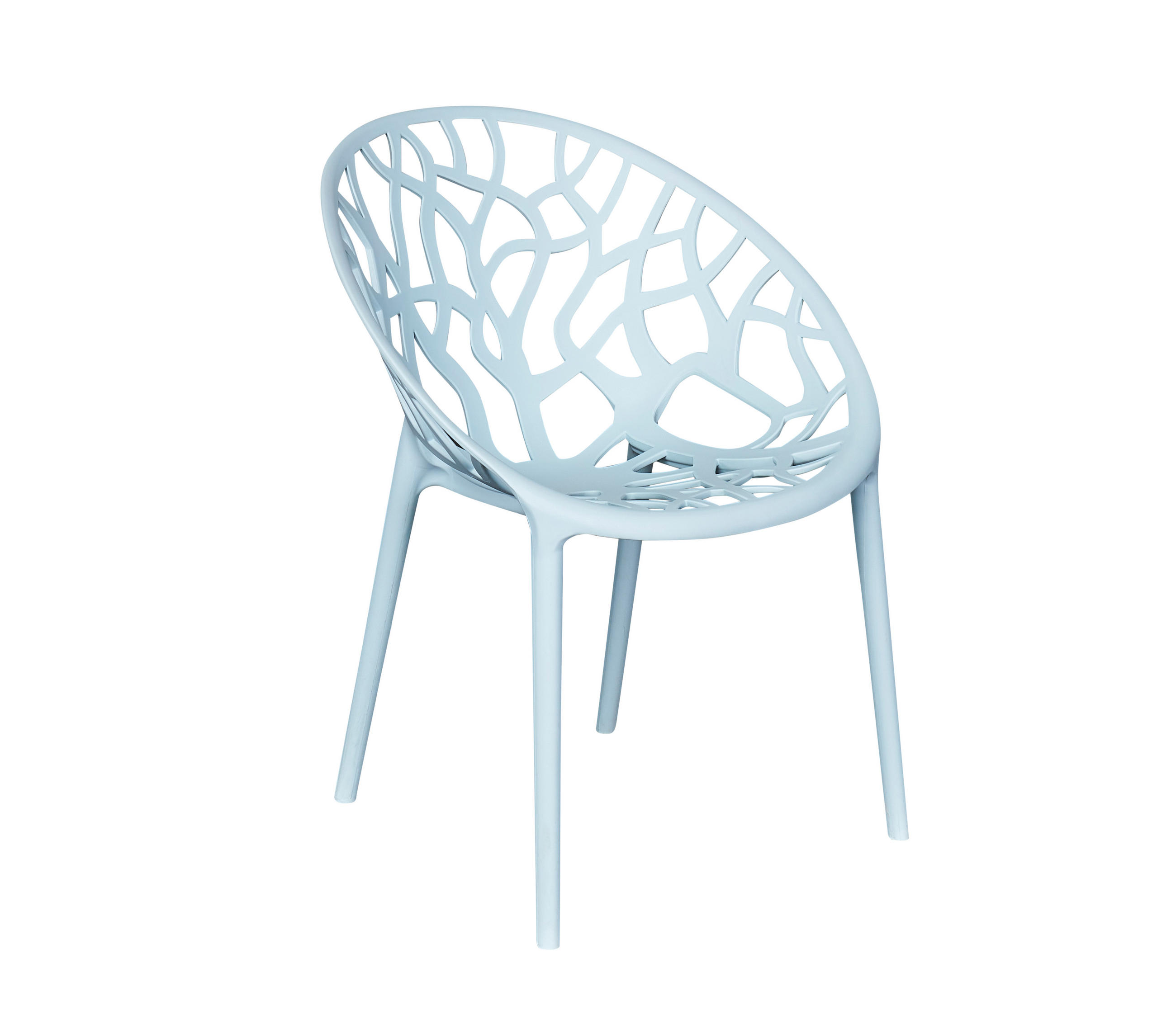 STAPELSTUHL Bilby 62x58x80 cm, Kunststoff, Blau - Blau, Kunststoff (58/80/62cm) - dasmöbelwerk